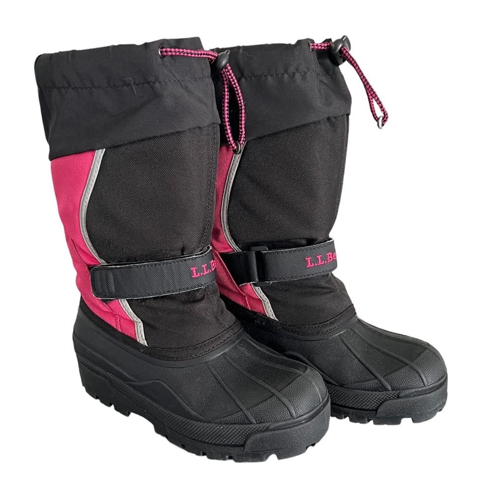 L.L. Bean Girl’s Northwoods Insulated Winter Snow Boots Size 2